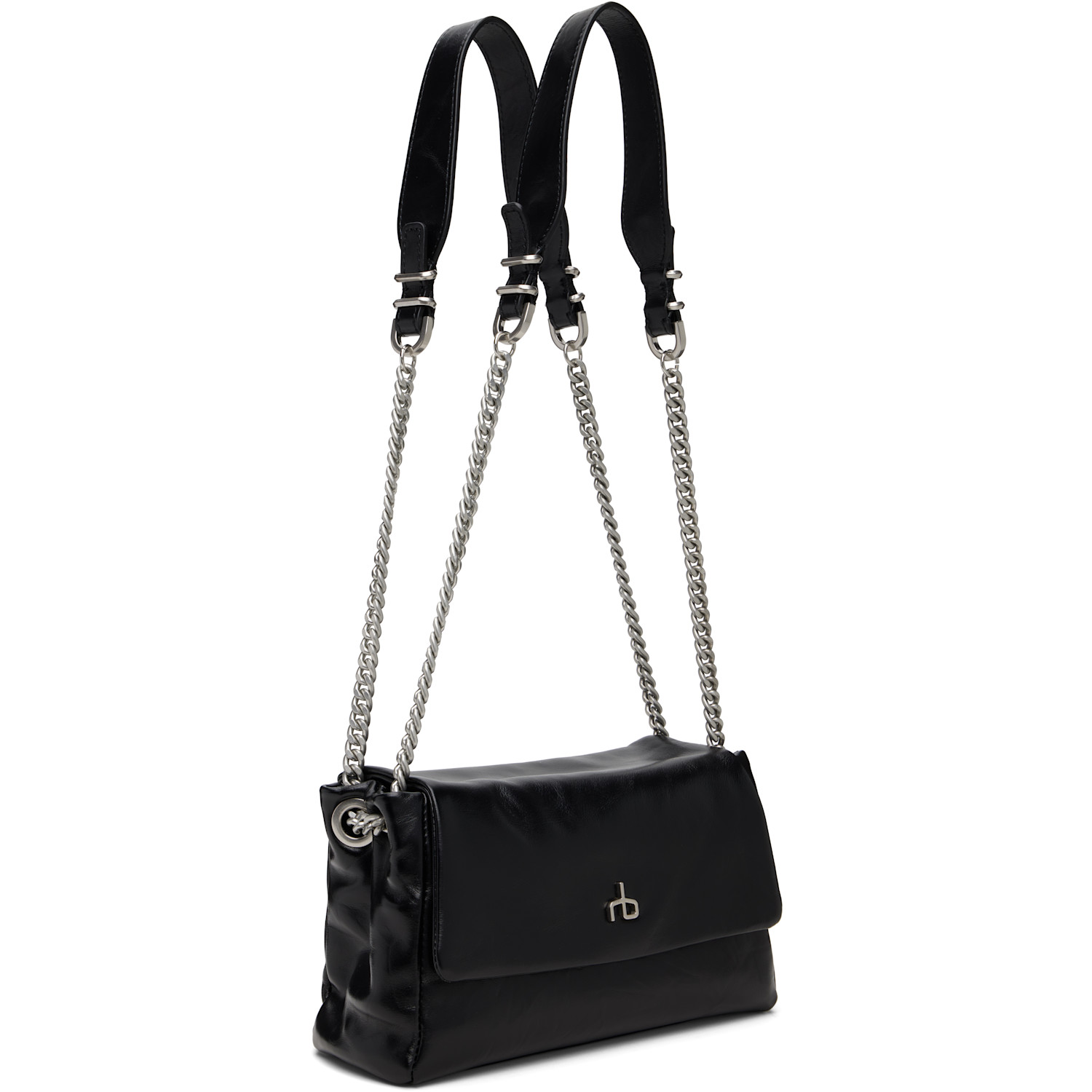  Rag & Bone Black Chelsea Small Flap Bag 