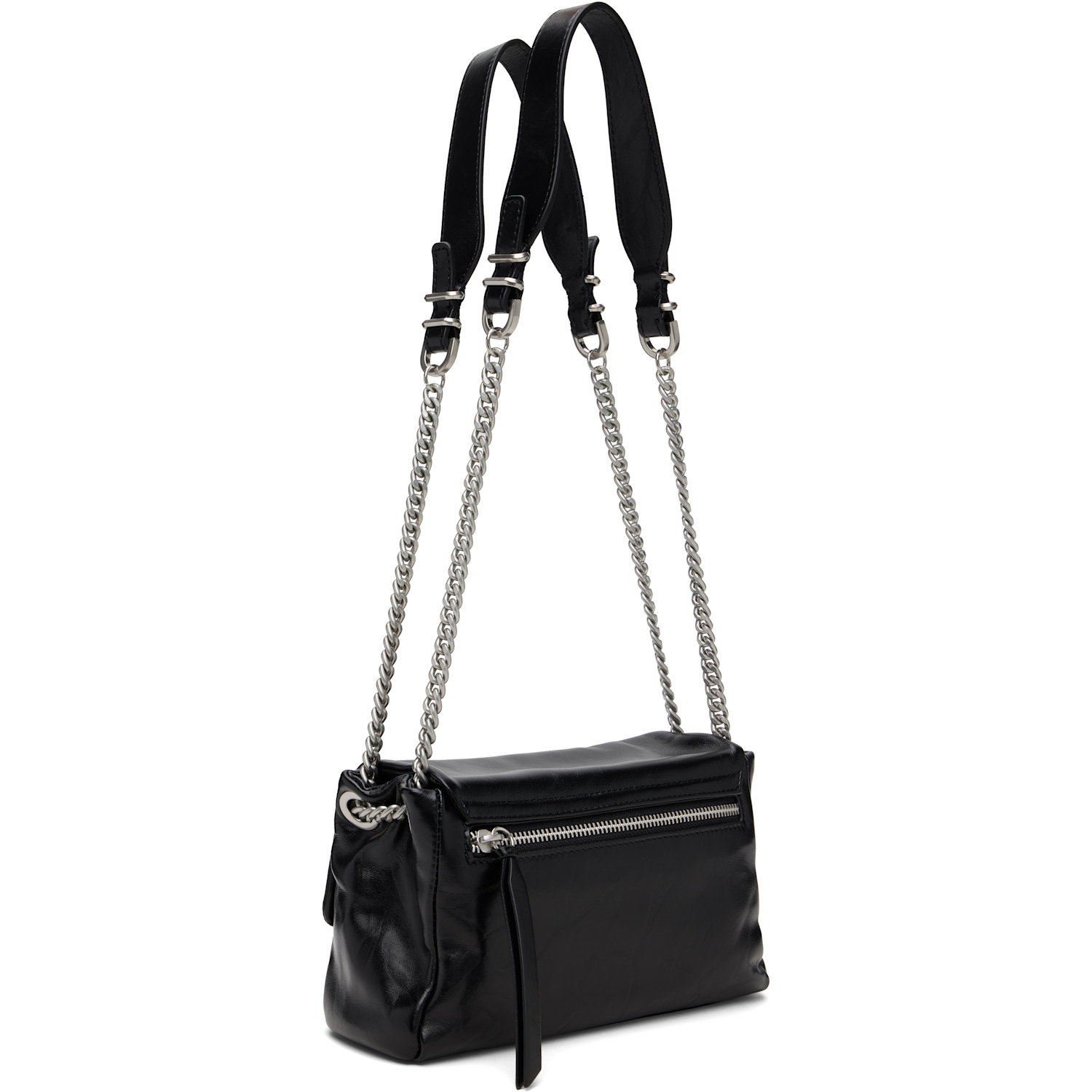  Rag & Bone Black Chelsea Small Flap Bag 