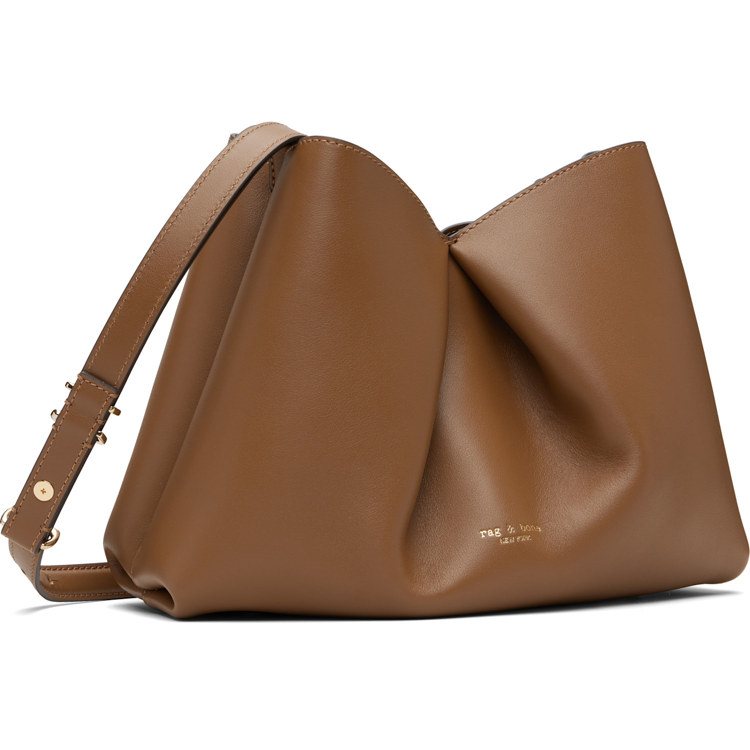  Rag & Bone Tan Bloom Medium Crossbody Bag 