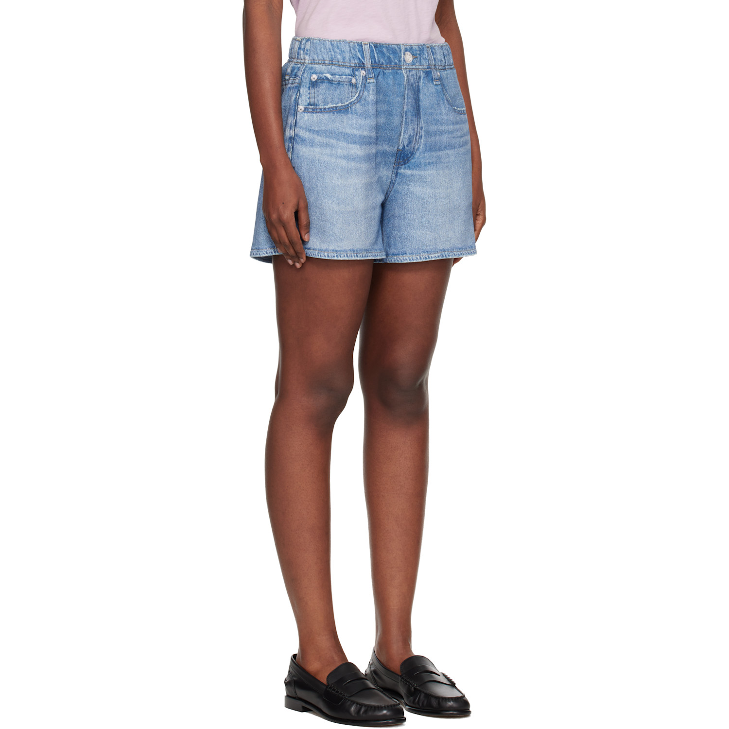 Rag & Bone Blue Rb Miramar Walking Shorts 