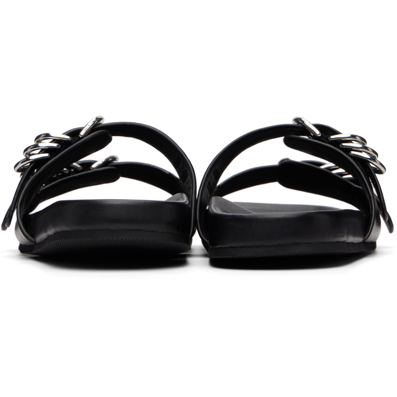  Rag & Bone Black Rue Leather Sandals 