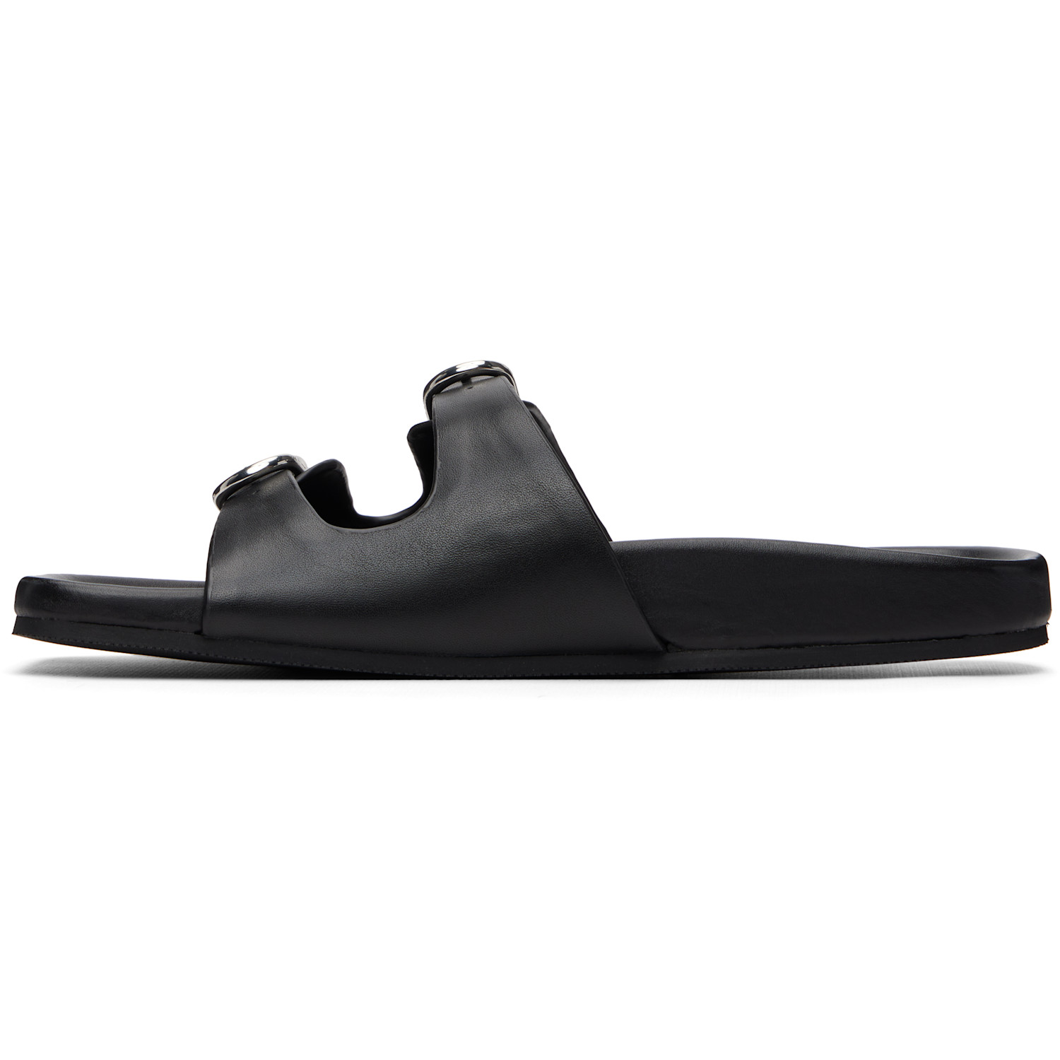  Rag & Bone Black Rue Leather Sandals 