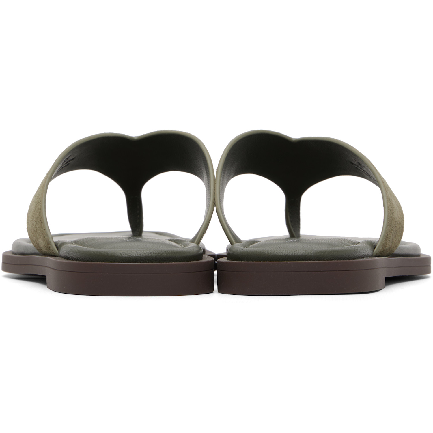  Rag & Bone Khaki Gracie Thong Sandals 