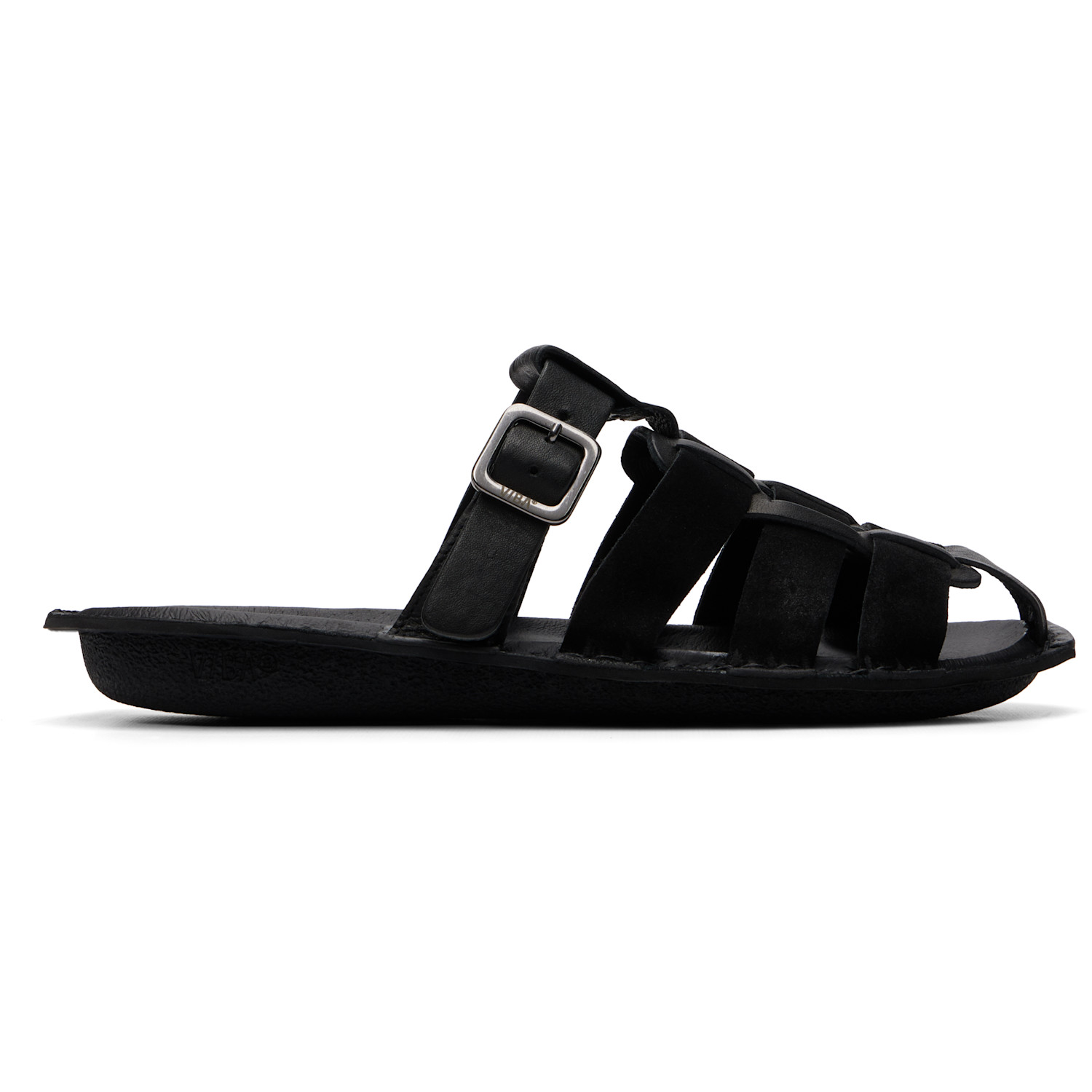 Comme des Garçons Homme Black VIBAe Edition Steer Smooth & Suede Sandals