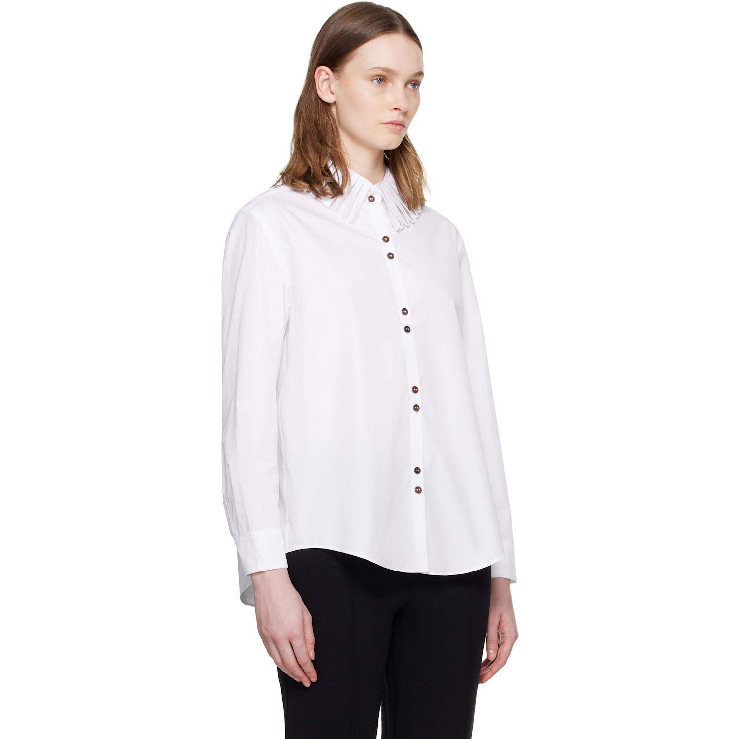  Super Yaya White Necklace Shirt 