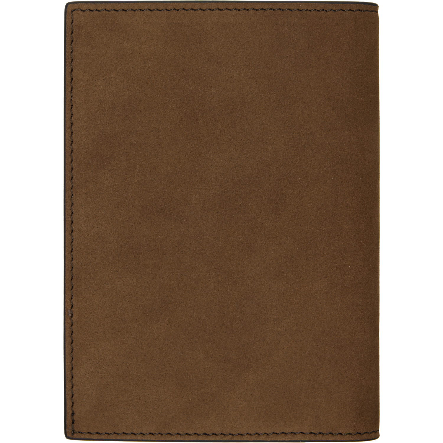  Tom Ford Brown Nubuck 't Line' Passport Holder 