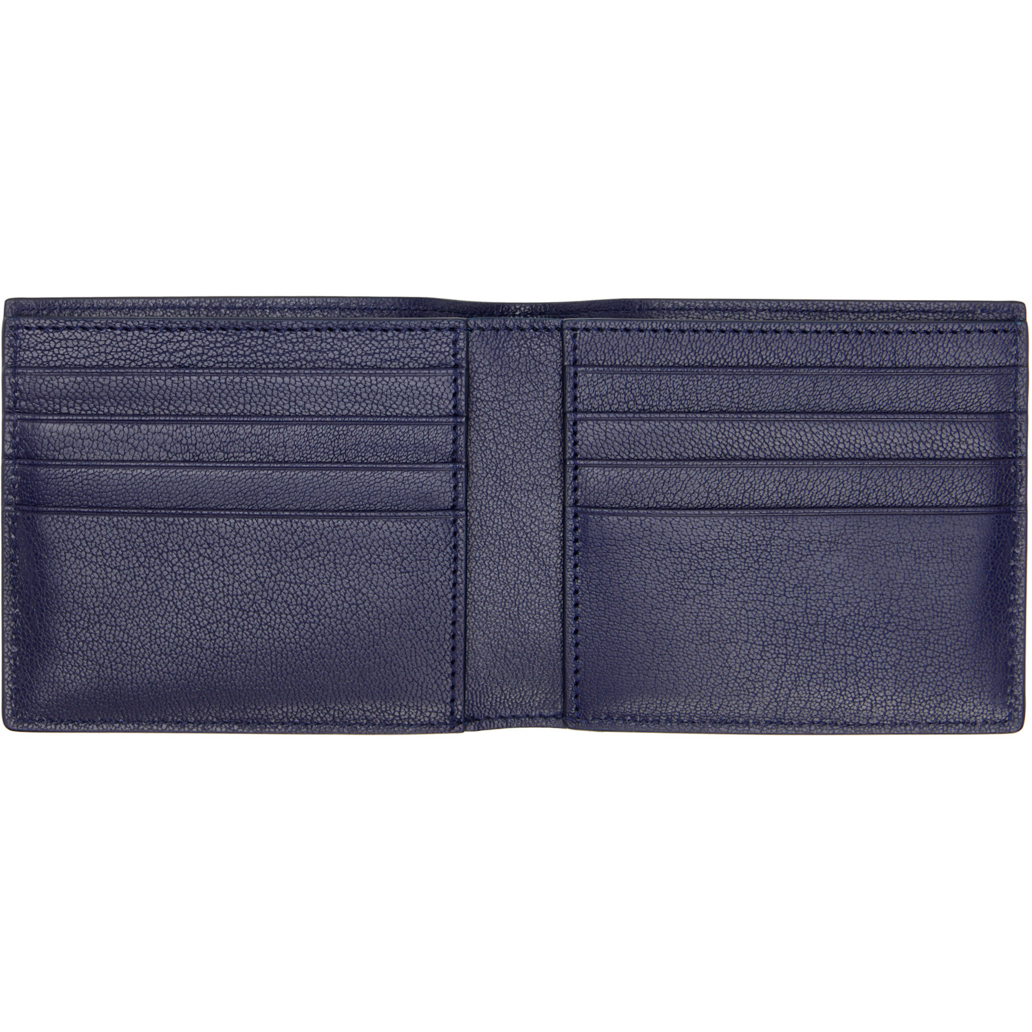  Tom Ford Navy Elongated T Line Money Clip Wallet 
