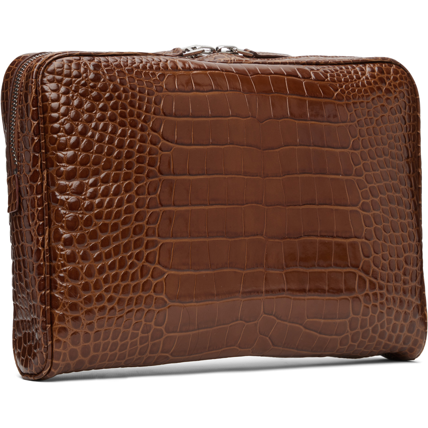  Tom Ford Tan Minimal Laptop Pouch 