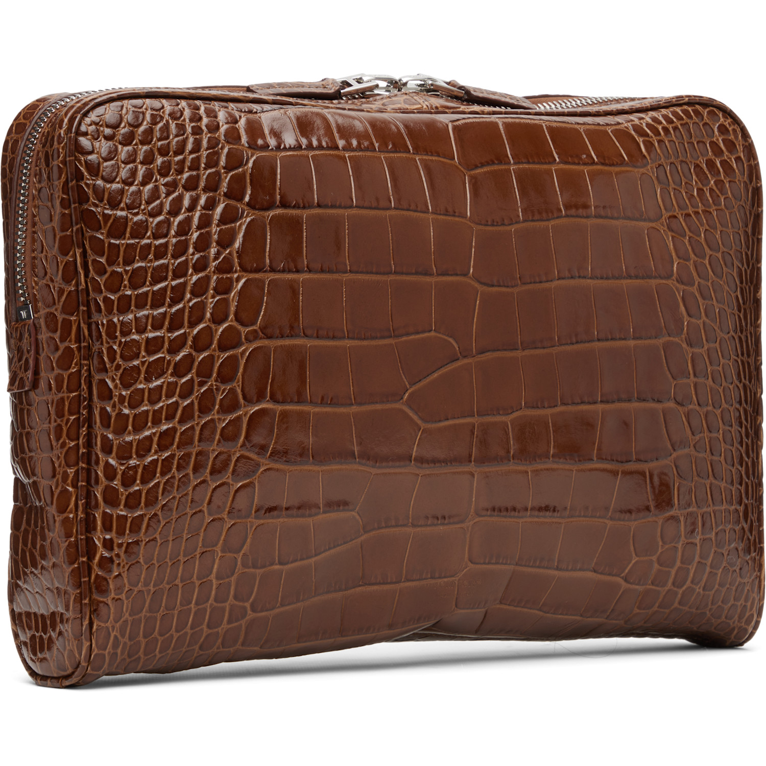  Tom Ford Tan Minimal Laptop Pouch 