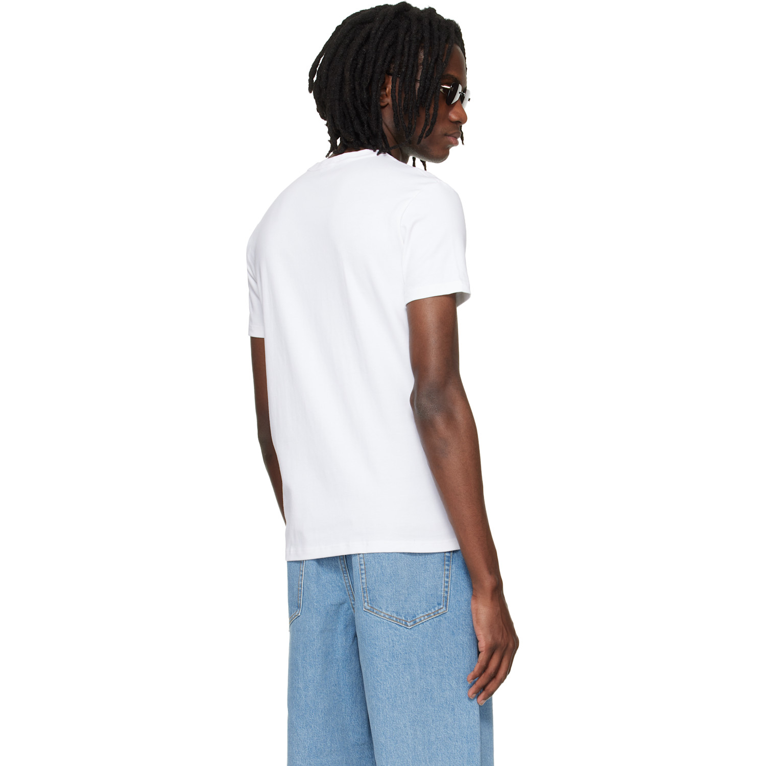  Tom Ford White Cotton Crewneck T-shirt 