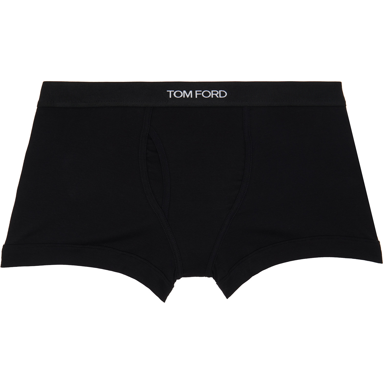  Tom Ford Two-pack Black Cotton Boxer Briefs 