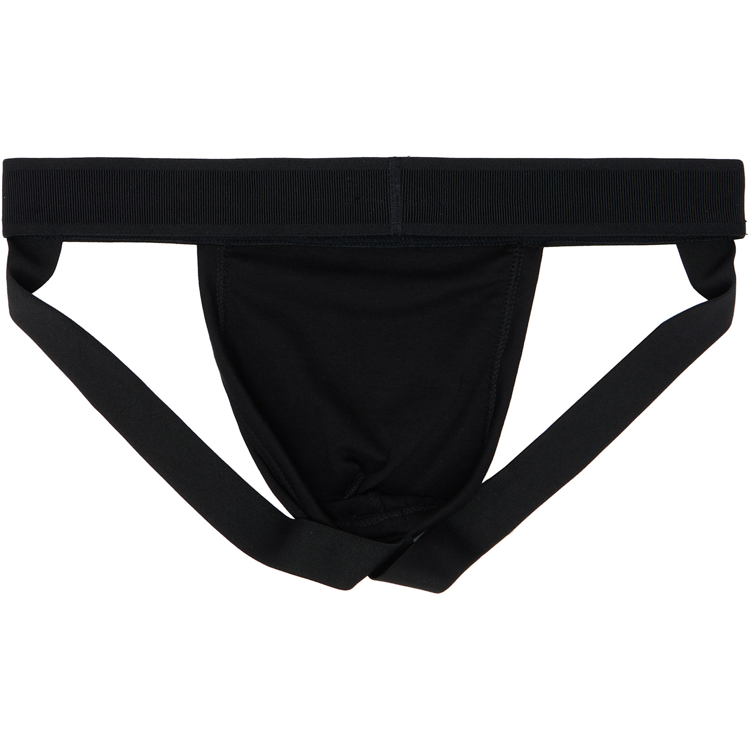  Tom Ford Black Cotton Jock Strap 