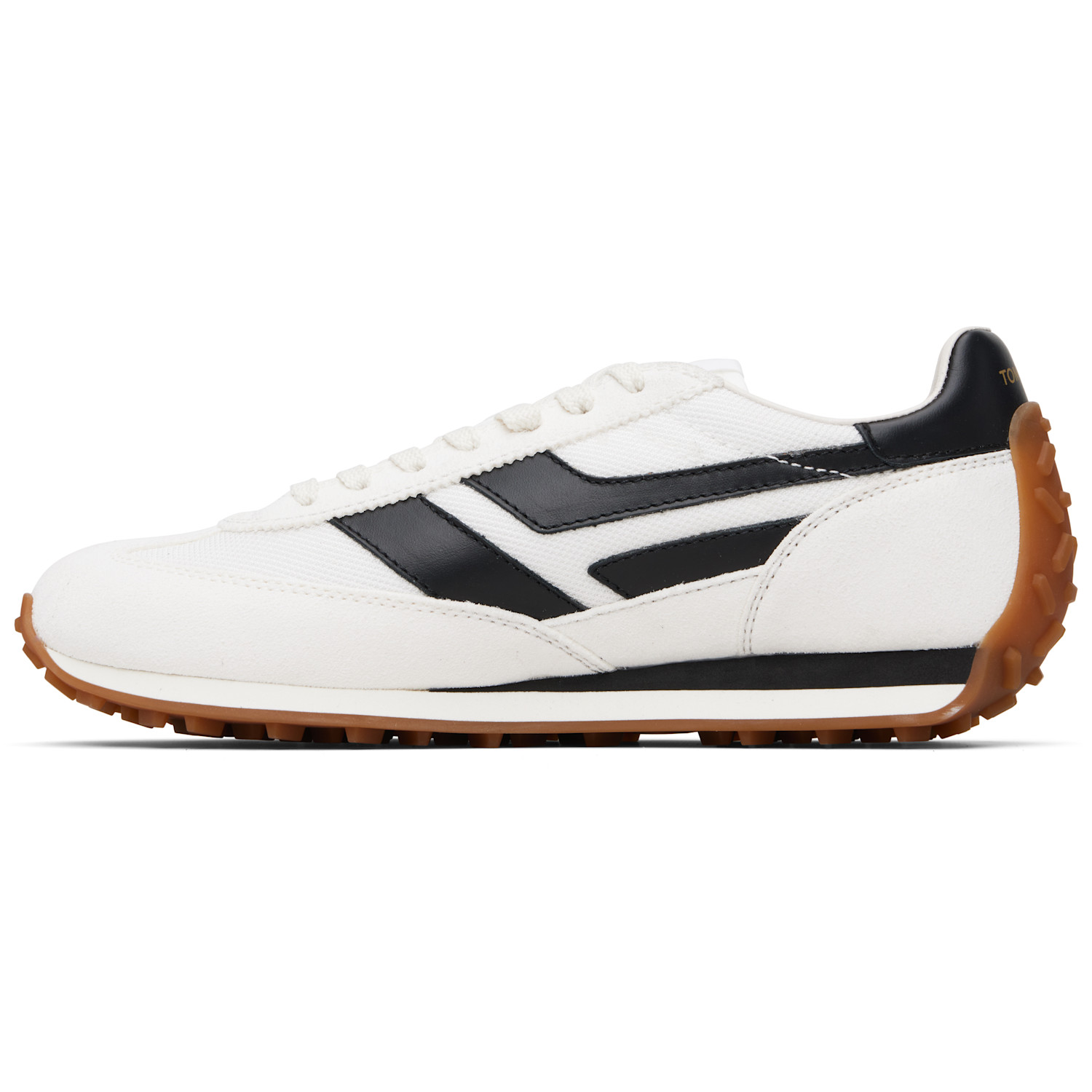  Tom Ford White Suede Mick Sneakers 