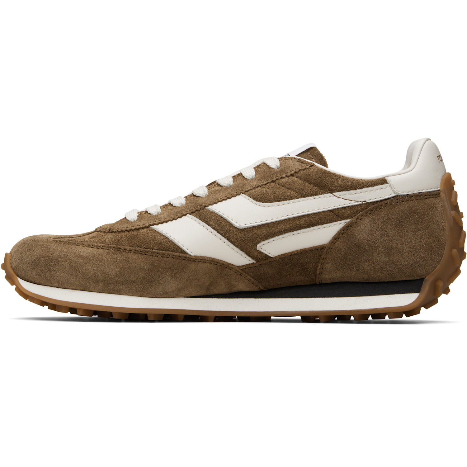  Tom Ford Brown Suede Mick Sneakers 