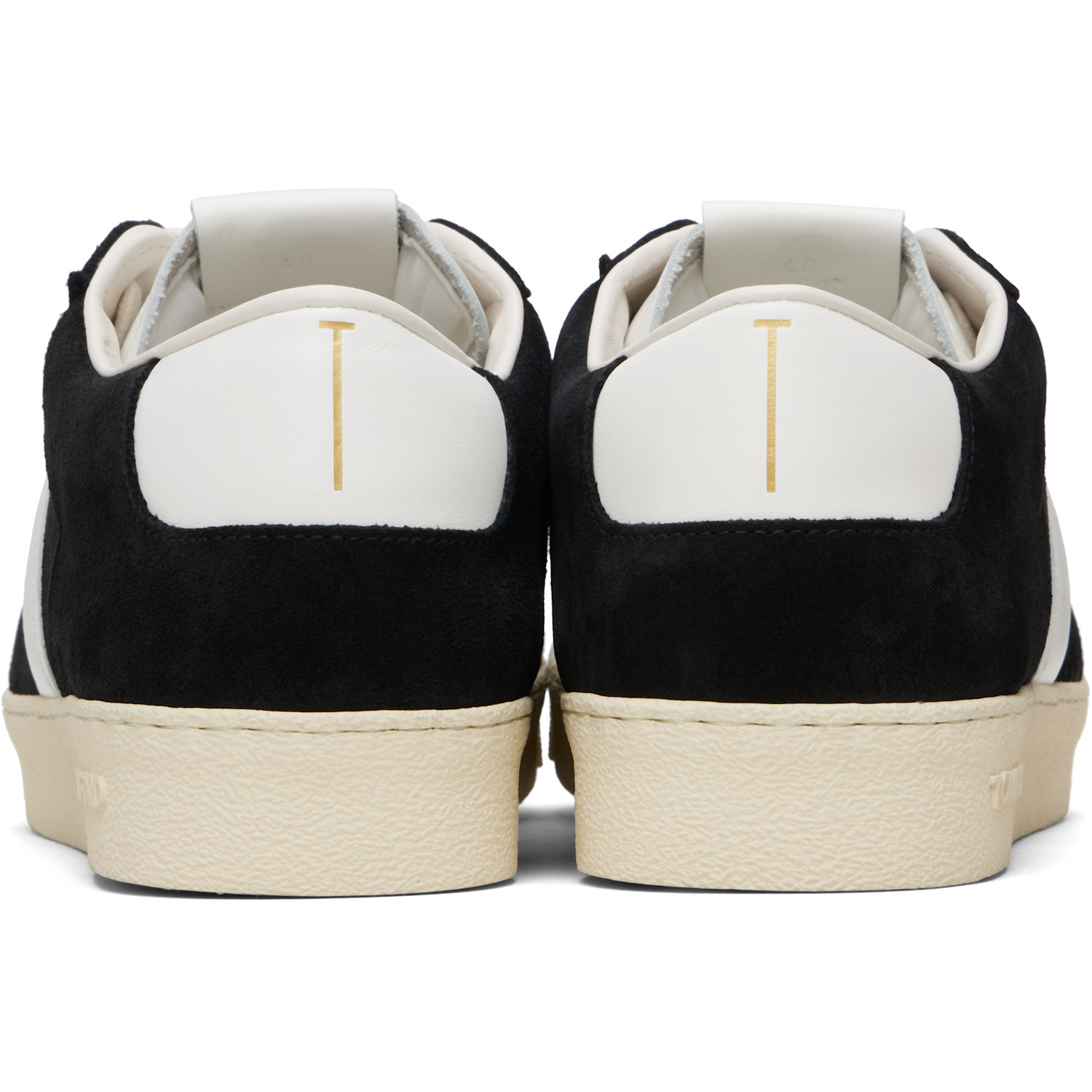  Tom Ford Black Suede Blake Sneakers 