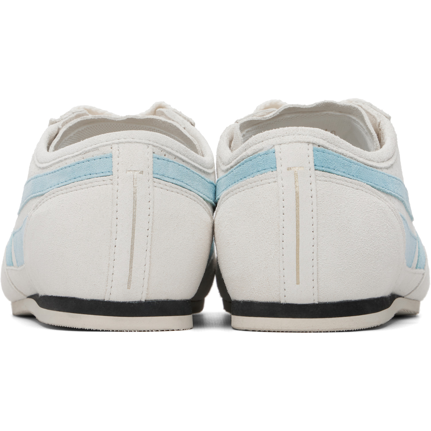  Tom Ford Off-white Perforated Suede Brook Sneakers 