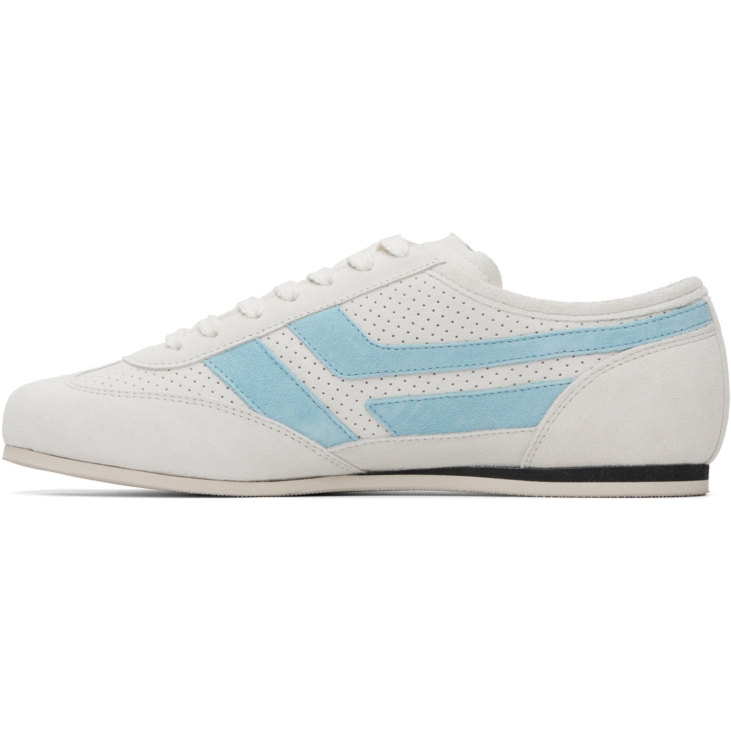  Tom Ford Off-white Perforated Suede Brook Sneakers 