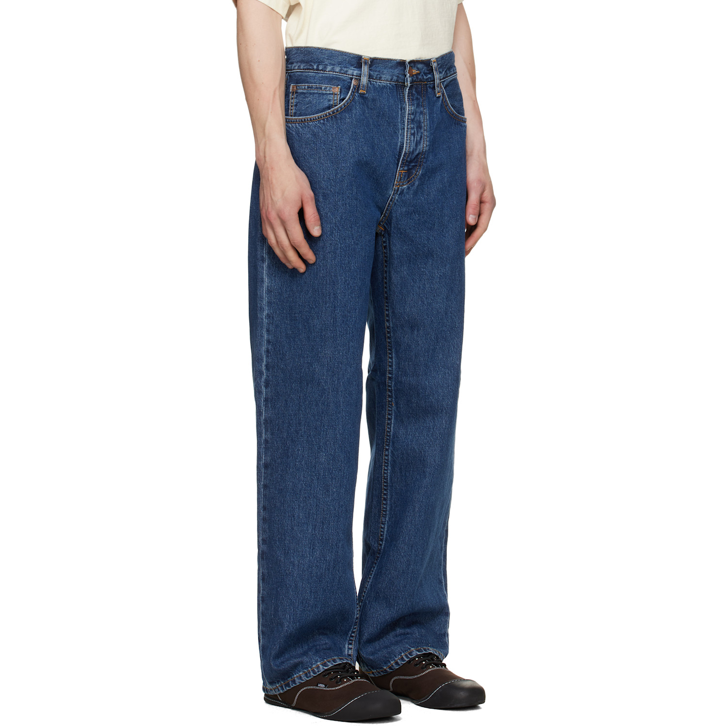  Nudie Jeans Navy Tuff Tony Jeans 