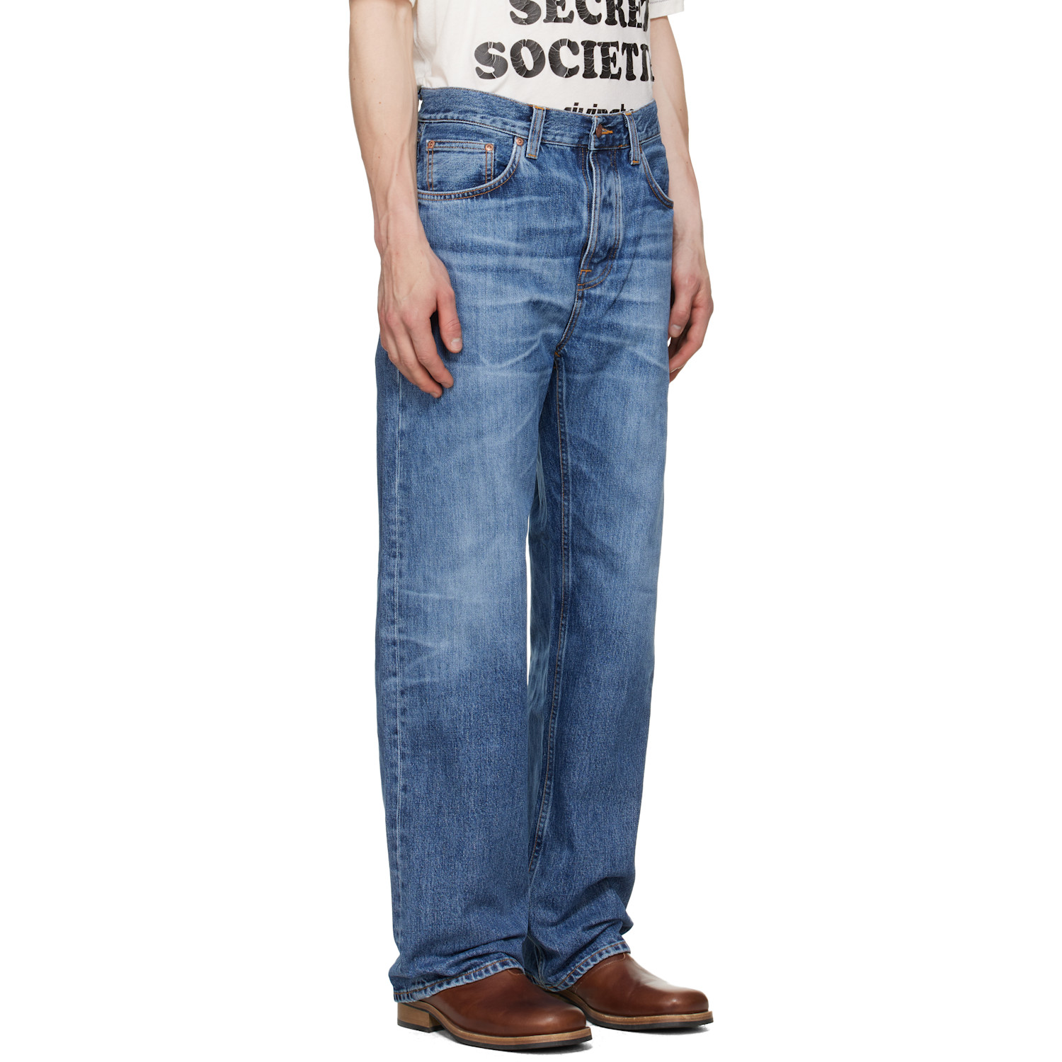 Nudie Jeans Blue Tuff Tony Jeans 
