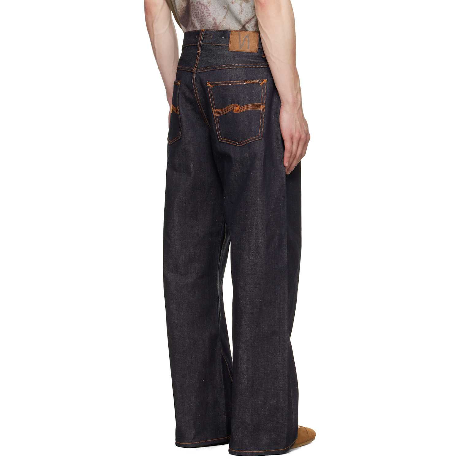  Nudie Jeans Navy Loud Larry Jeans 