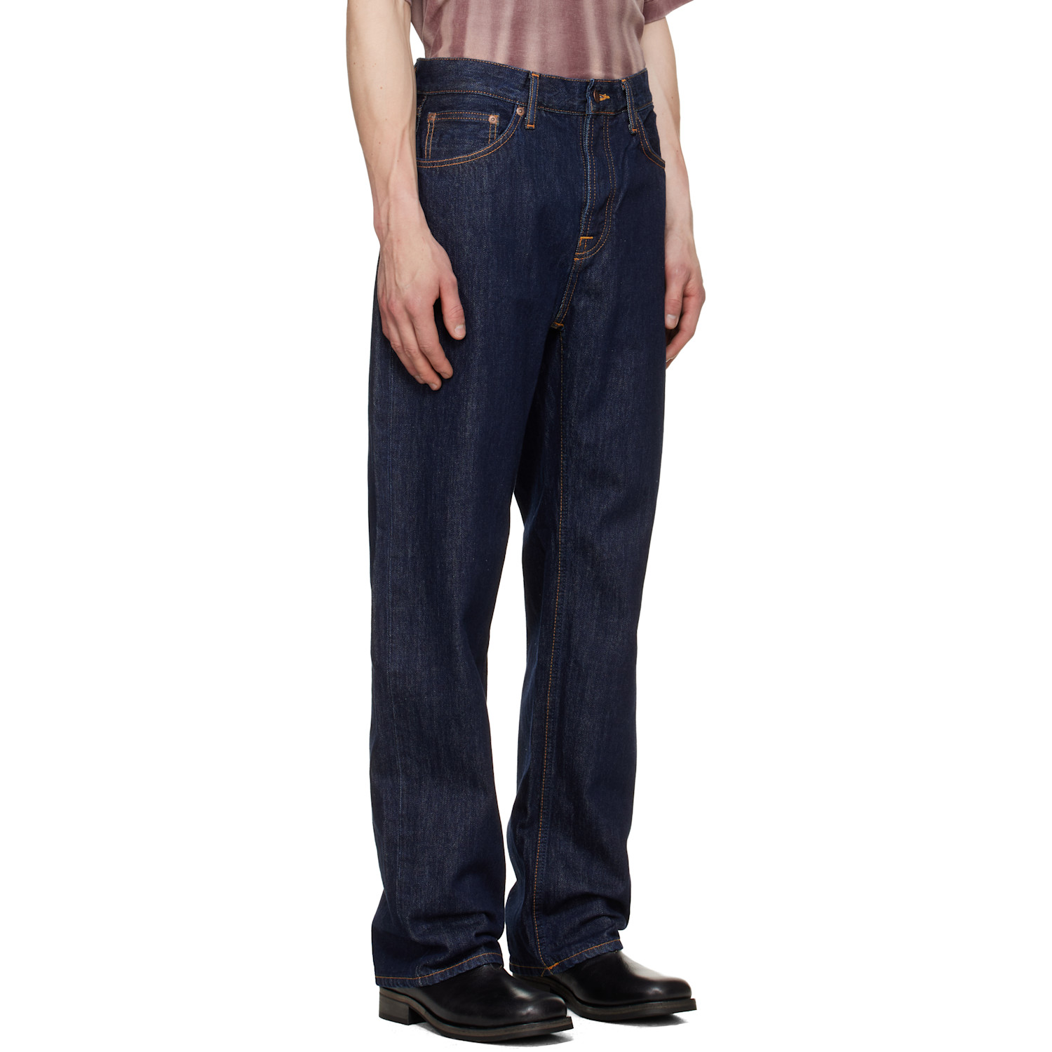  Nudie Jeans Navy Tuff Tony Jeans 
