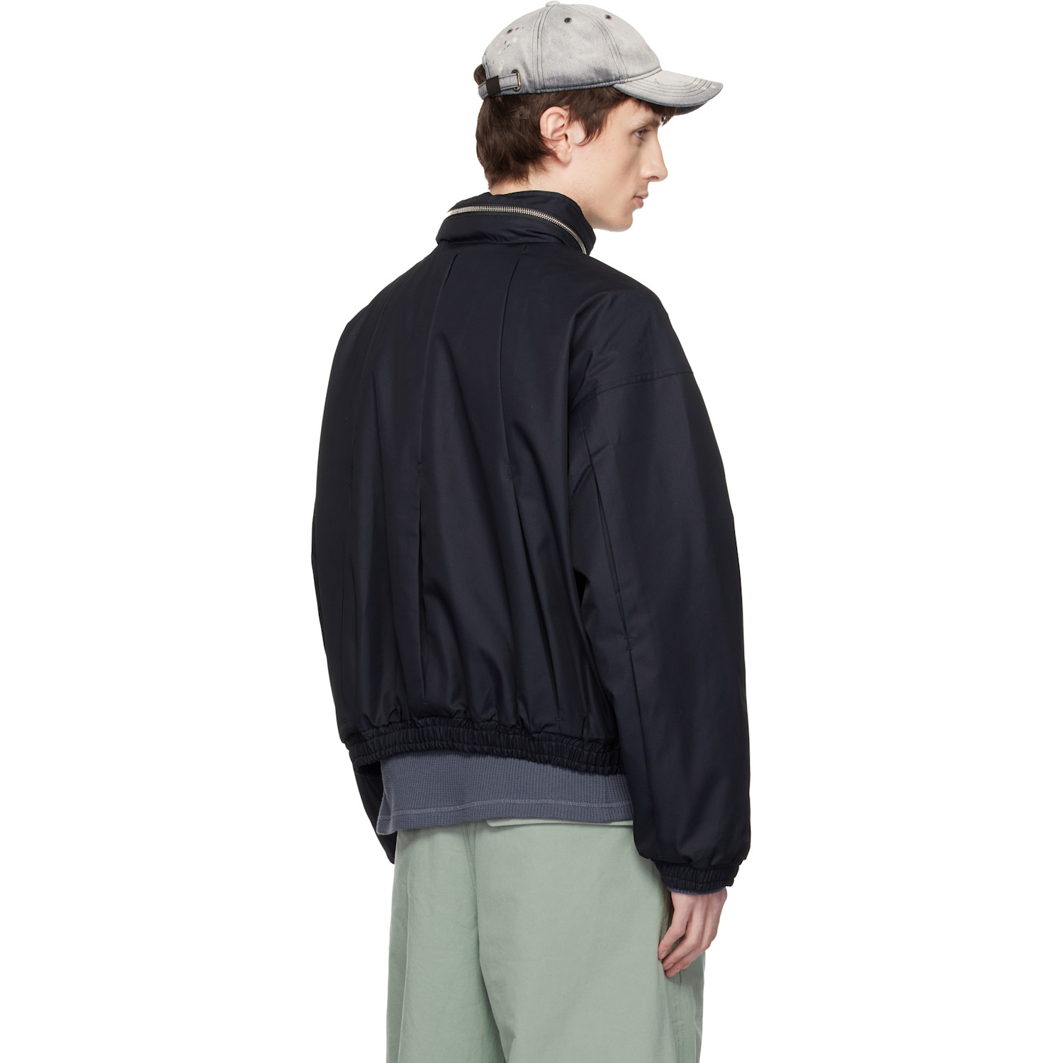  Fffpostalservice Black Reia Hooded Work Jacket 