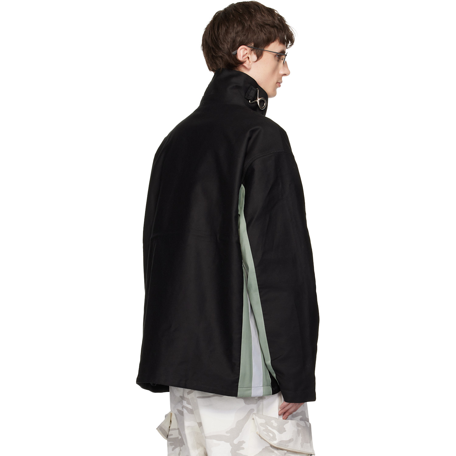  Fffpostalservice Black Ff Bunker Jacket 