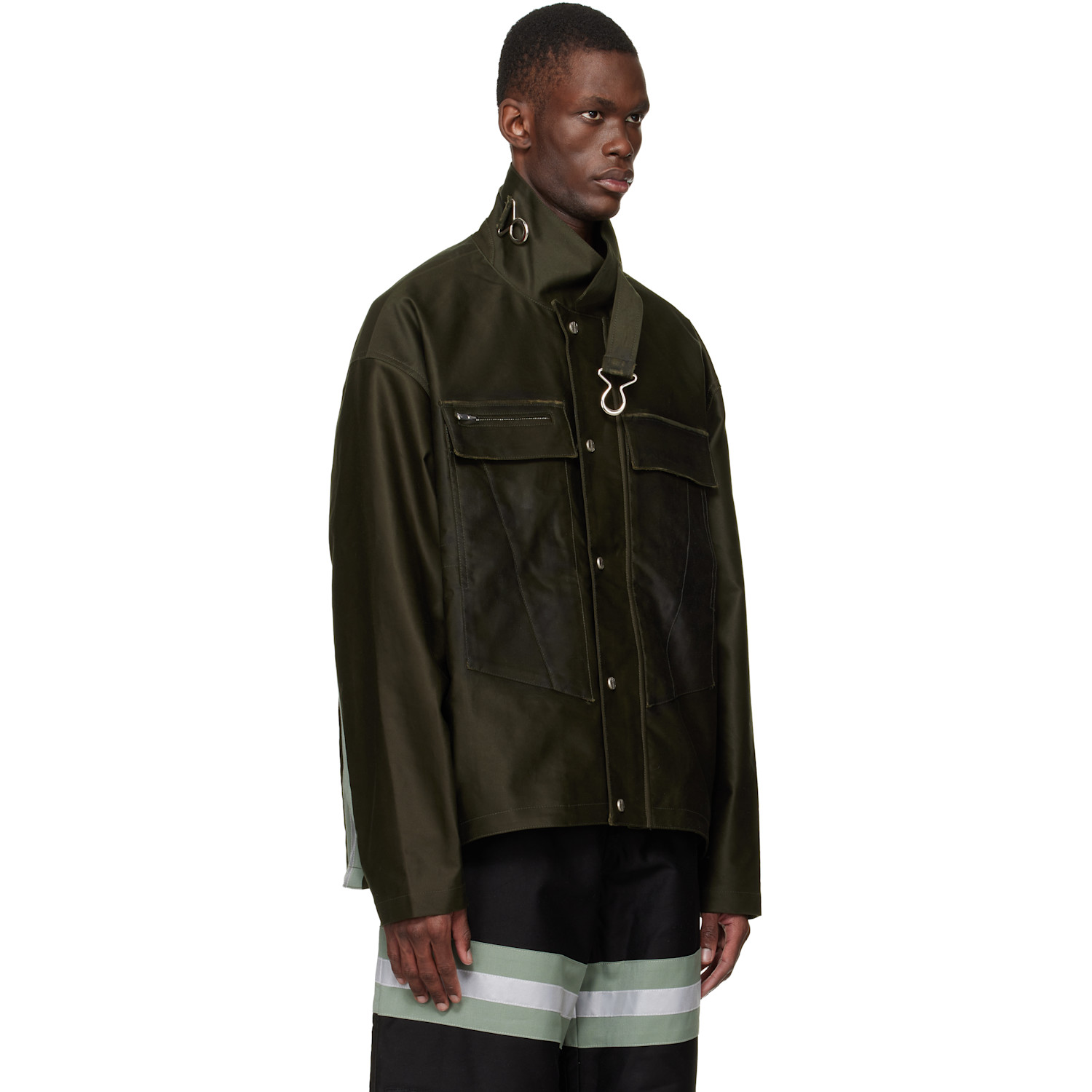  Fffpostalservice Khaki Ff Bunker Jacket 