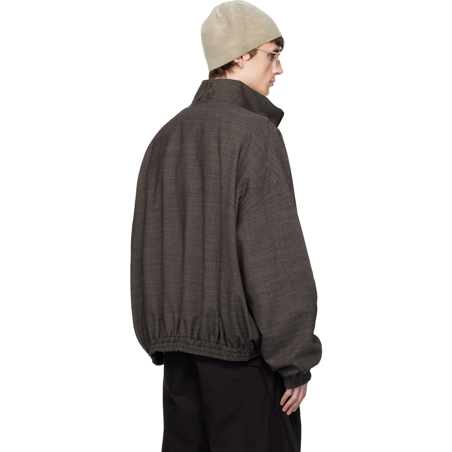  Fffpostalservice Brown Vented Os Track Jacket 