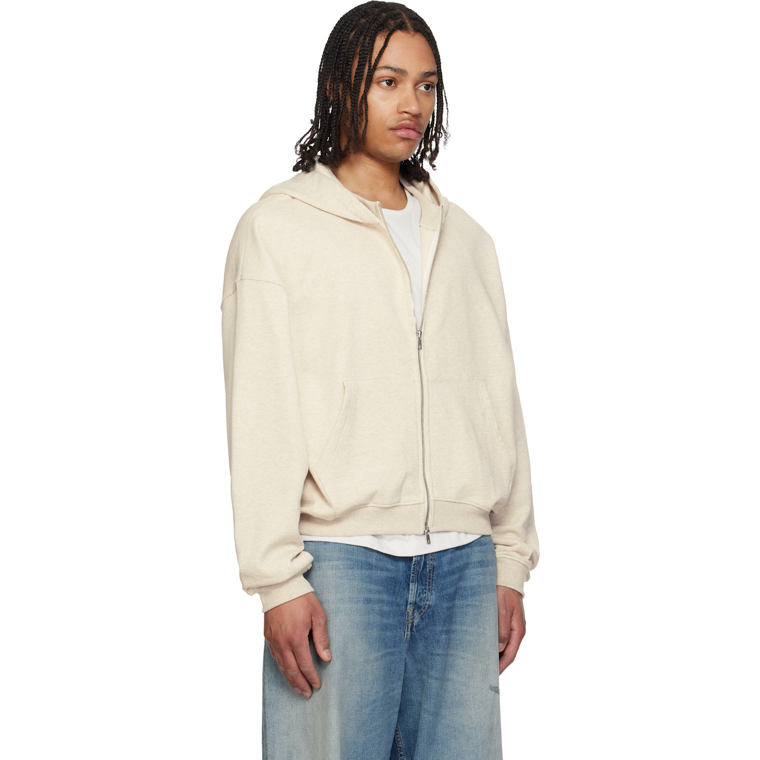  Fffpostalservice Gray Rh Zip Up Hoodie 