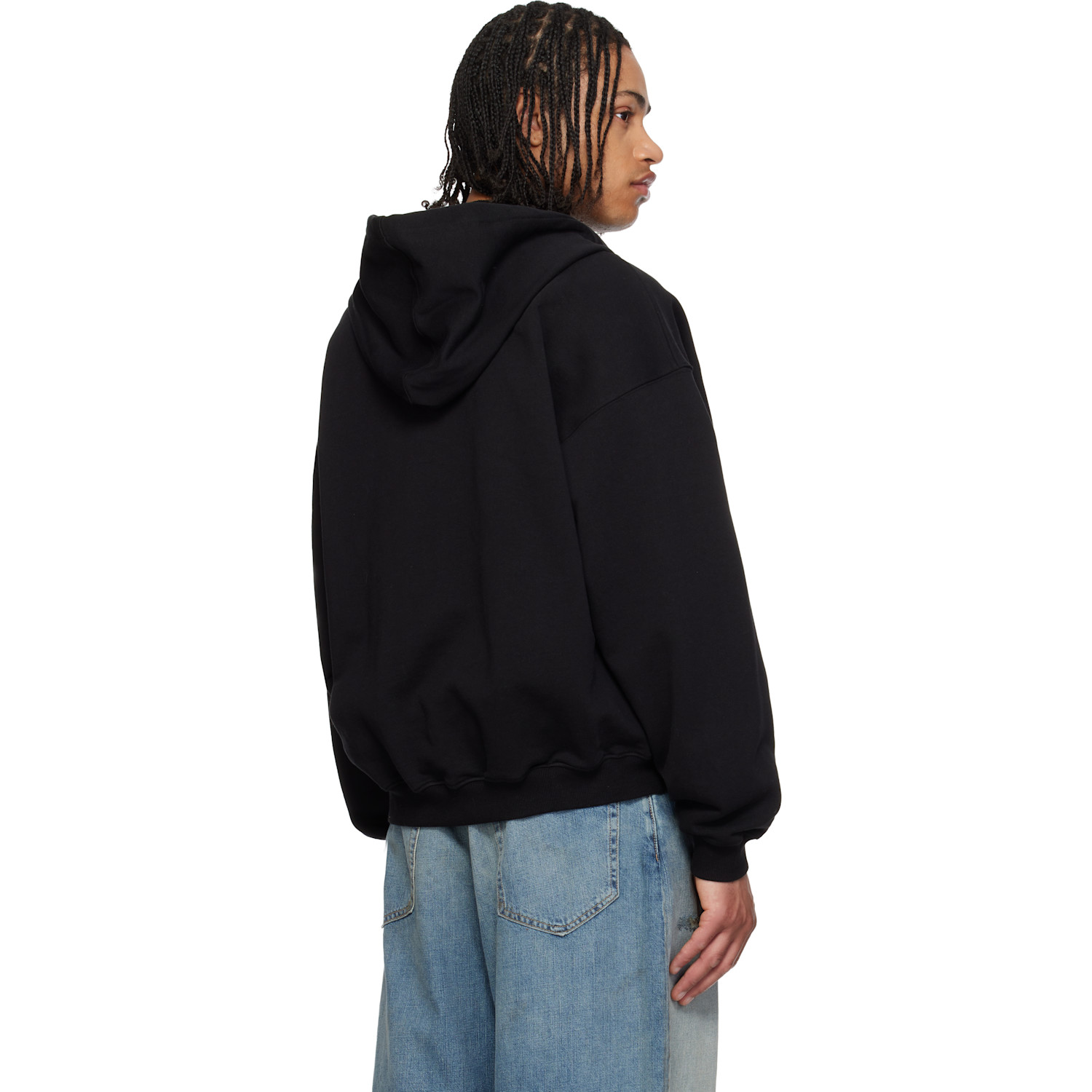  Fffpostalservice Black Rh Zip Up Hoodie 