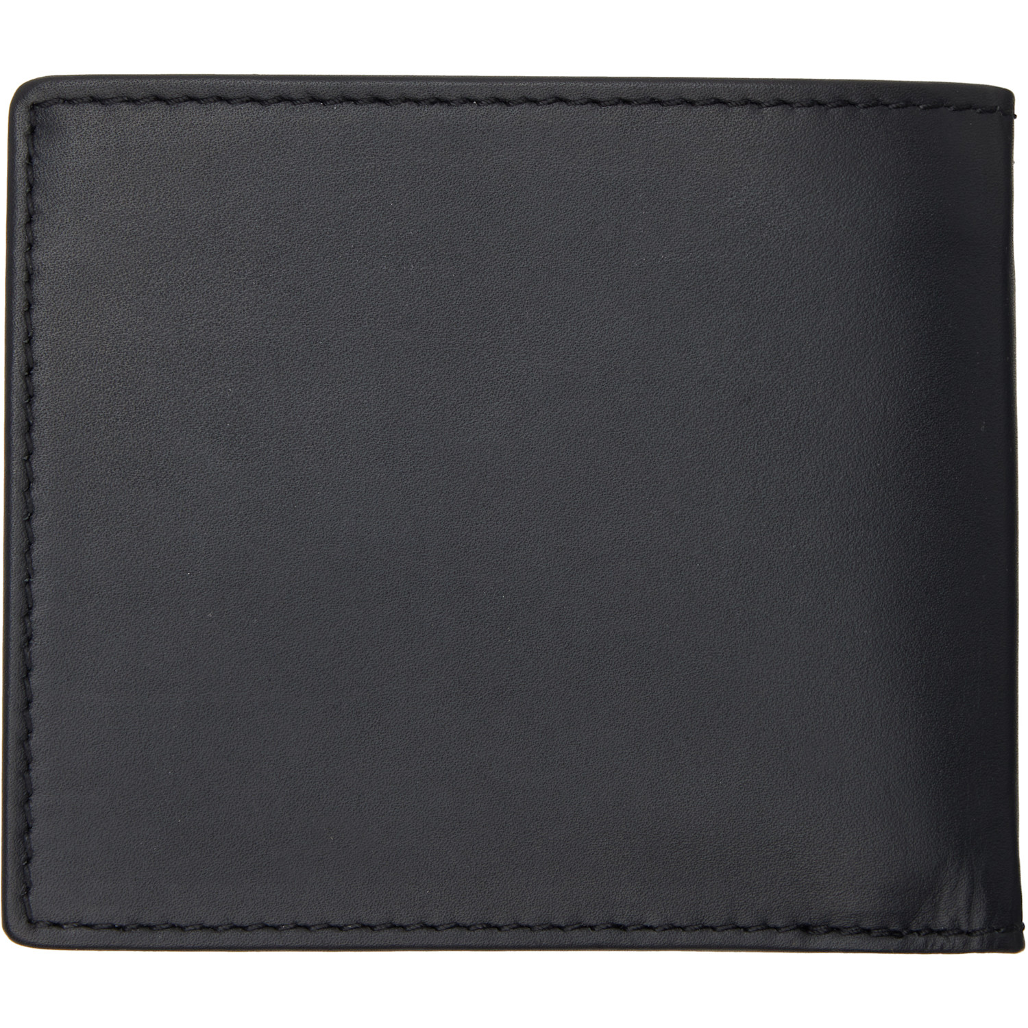  Hugo Black 'red Stacked Logo' Wallet 