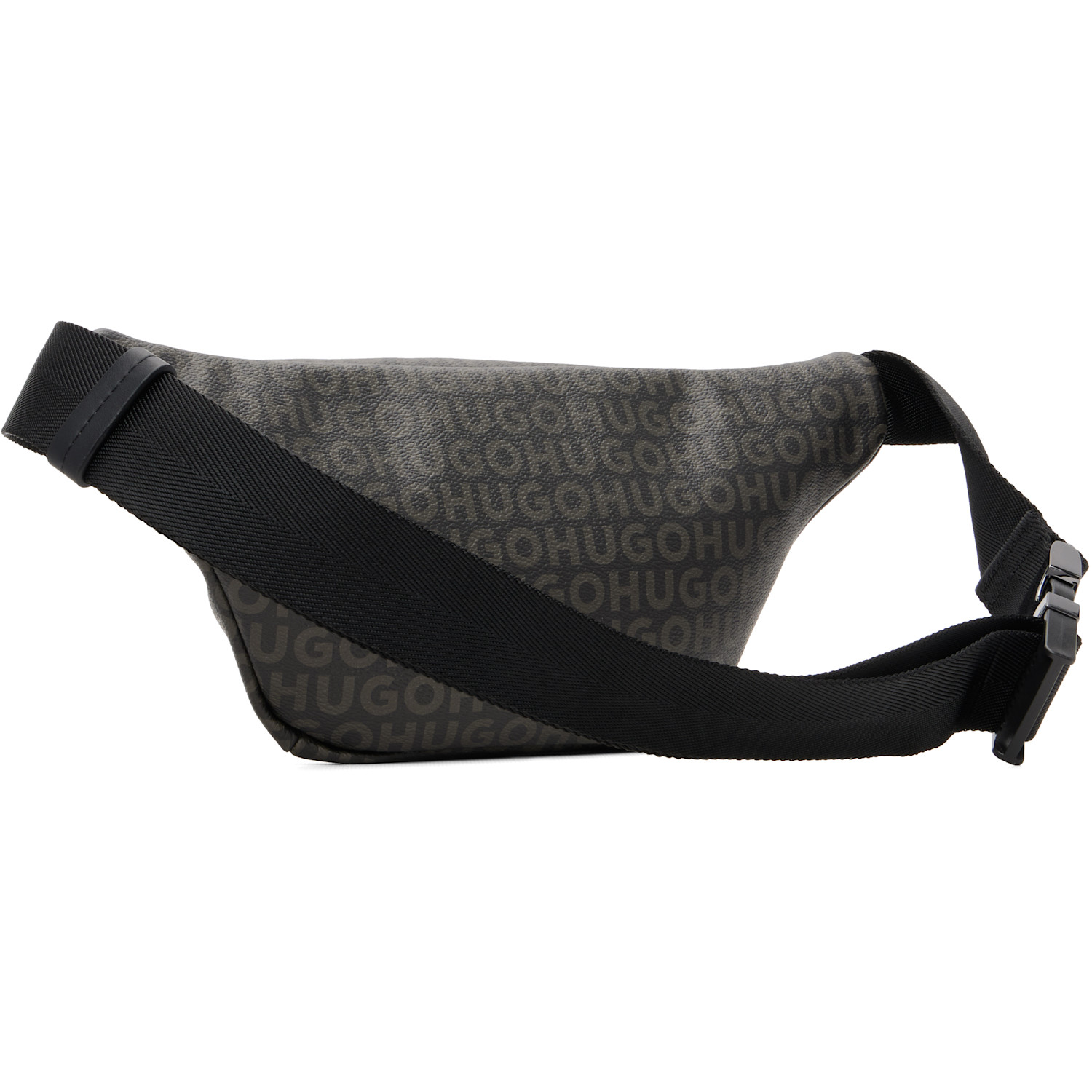  Hugo Black Logo Hardware Belt Bag 