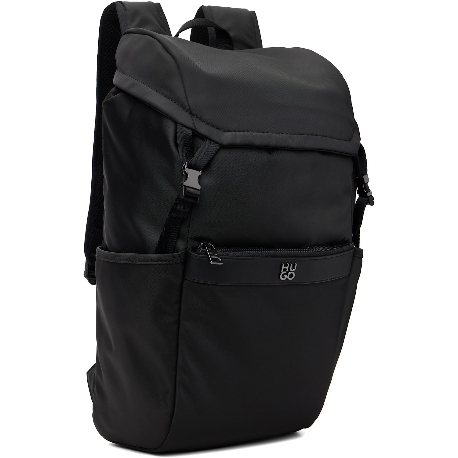  Hugo Black Twill Backpack 