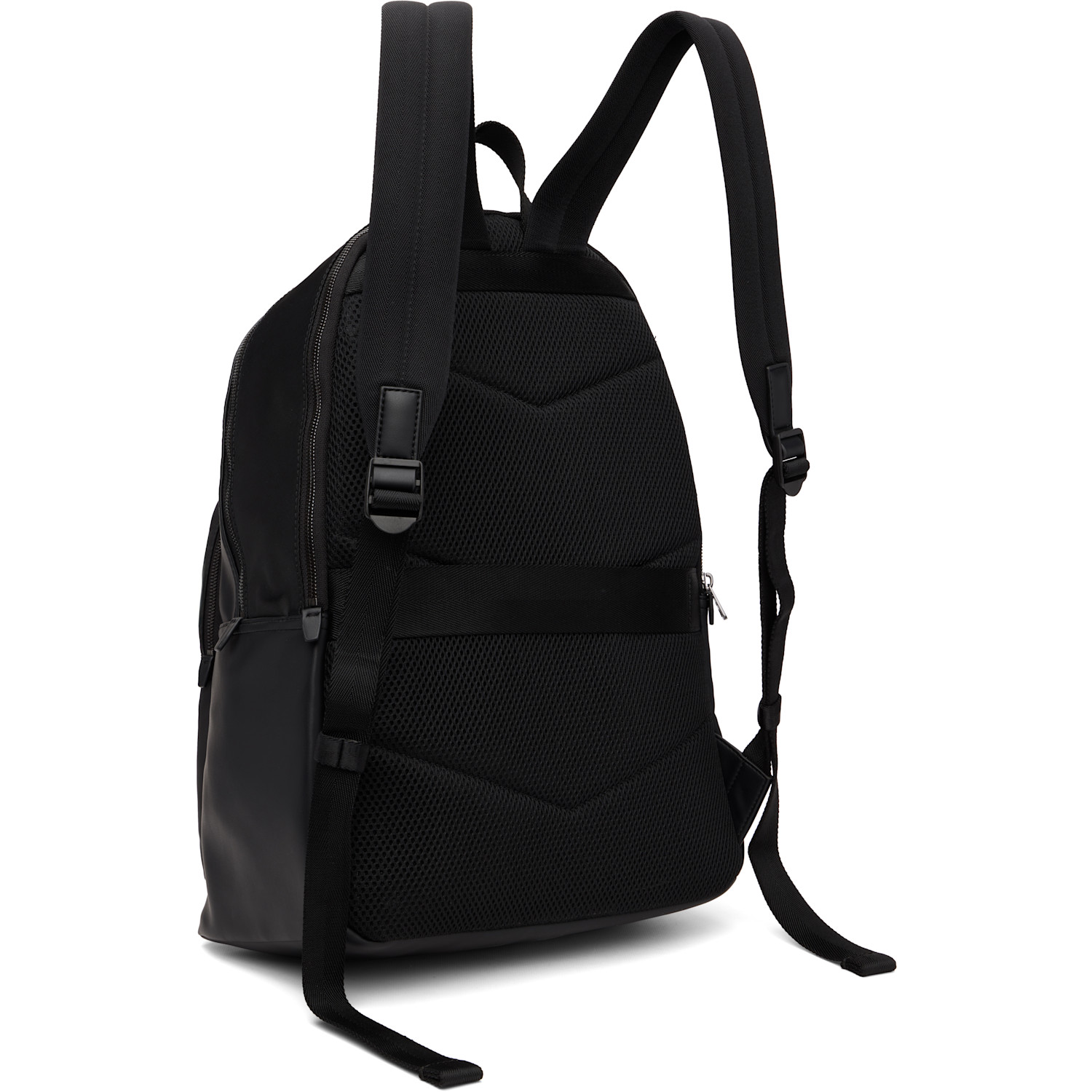  Hugo Black Bonded Logo Backpack 