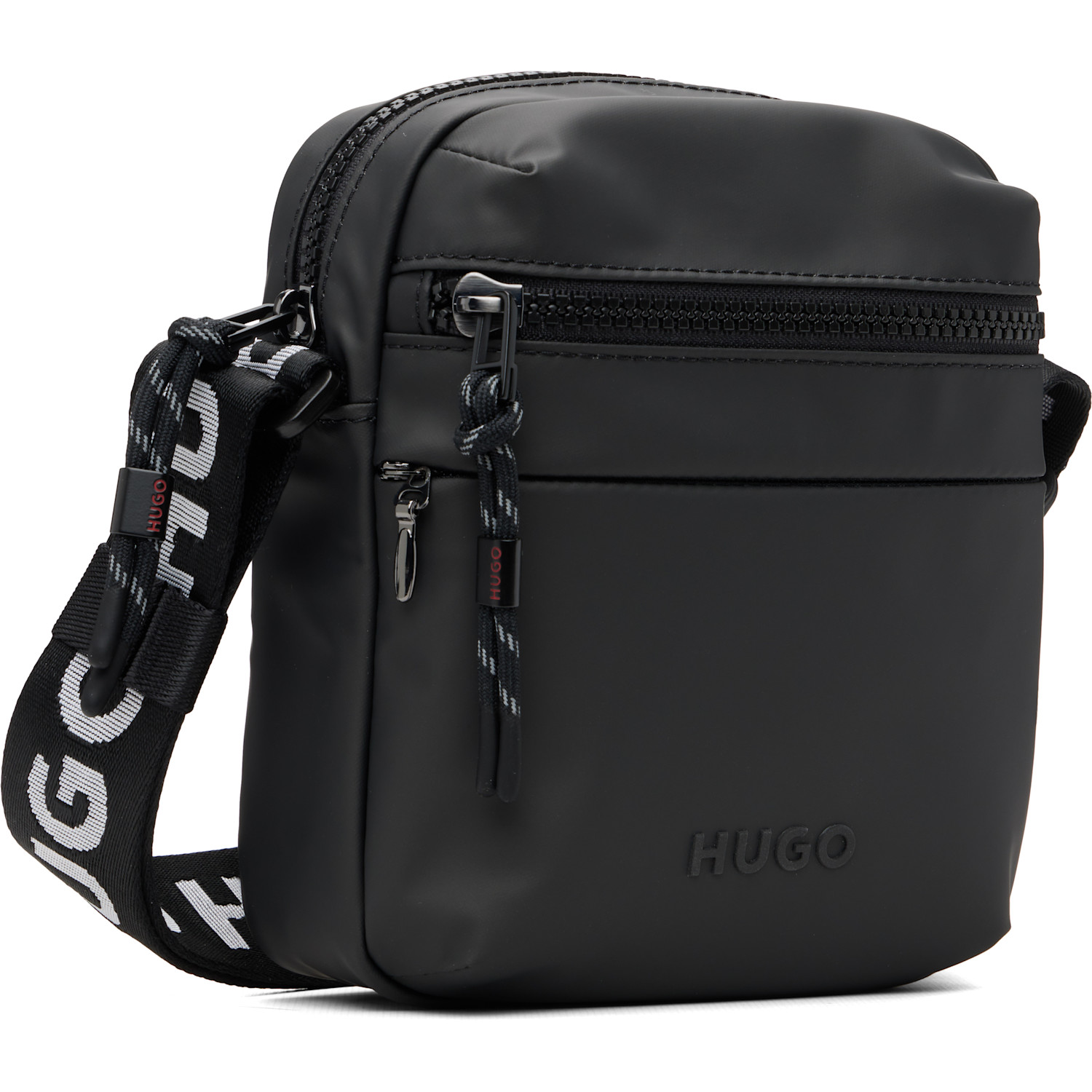  Hugo Black Bonded-logo Bag 