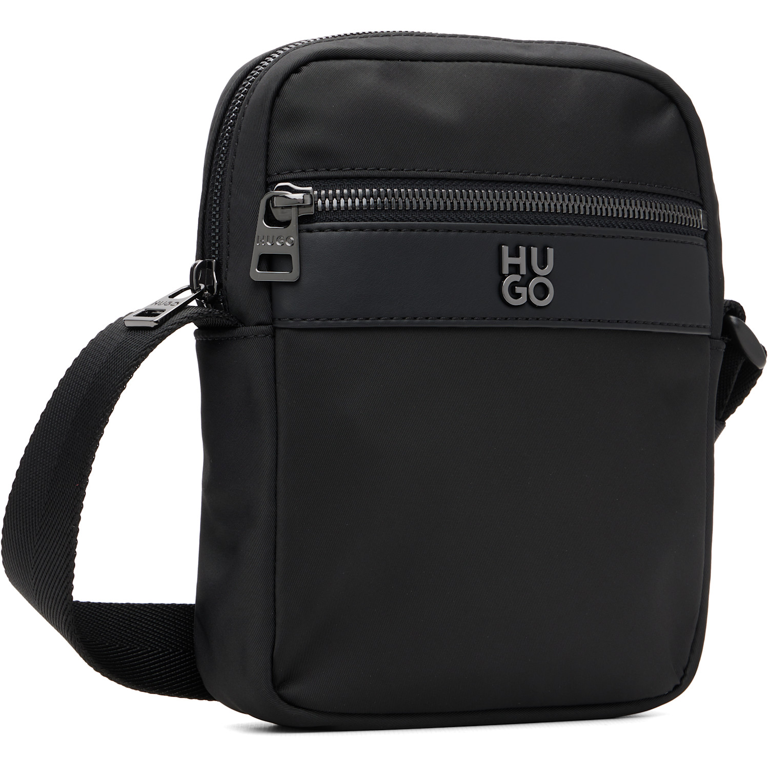  Hugo Black Logo Hardware Bag 
