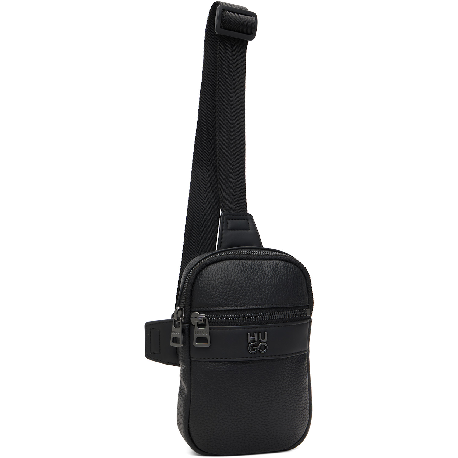  Hugo Black Logo Hardware Bag 