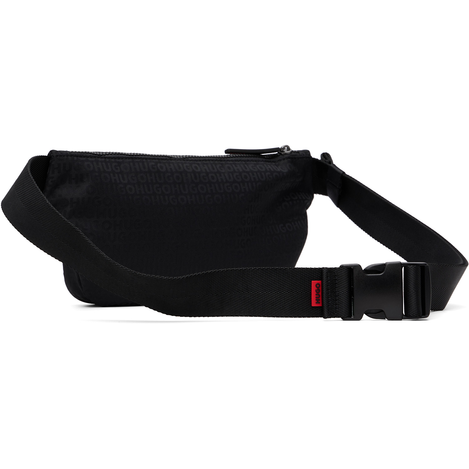  Hugo Black Logo Belt Bag 