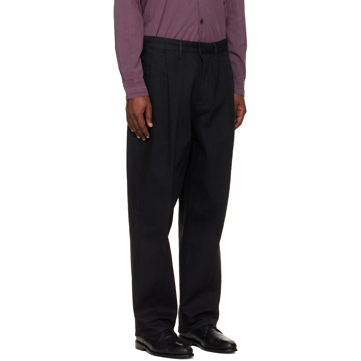  Hugo Black Relaxed-fit Jeans 