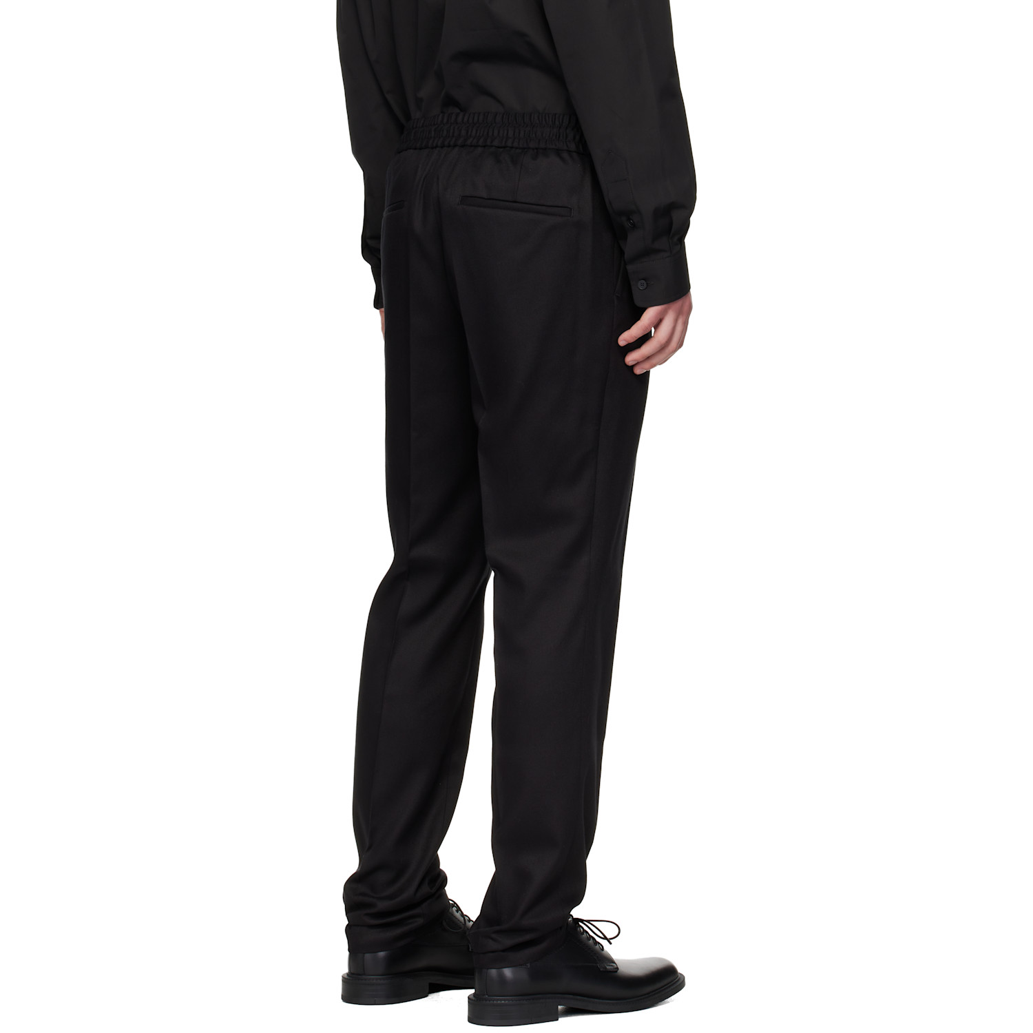  Hugo Black Slim-fit Trousers 