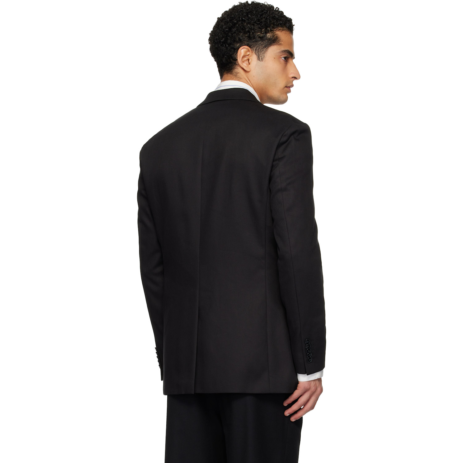  Hugo Black Hook-eye Blazer 