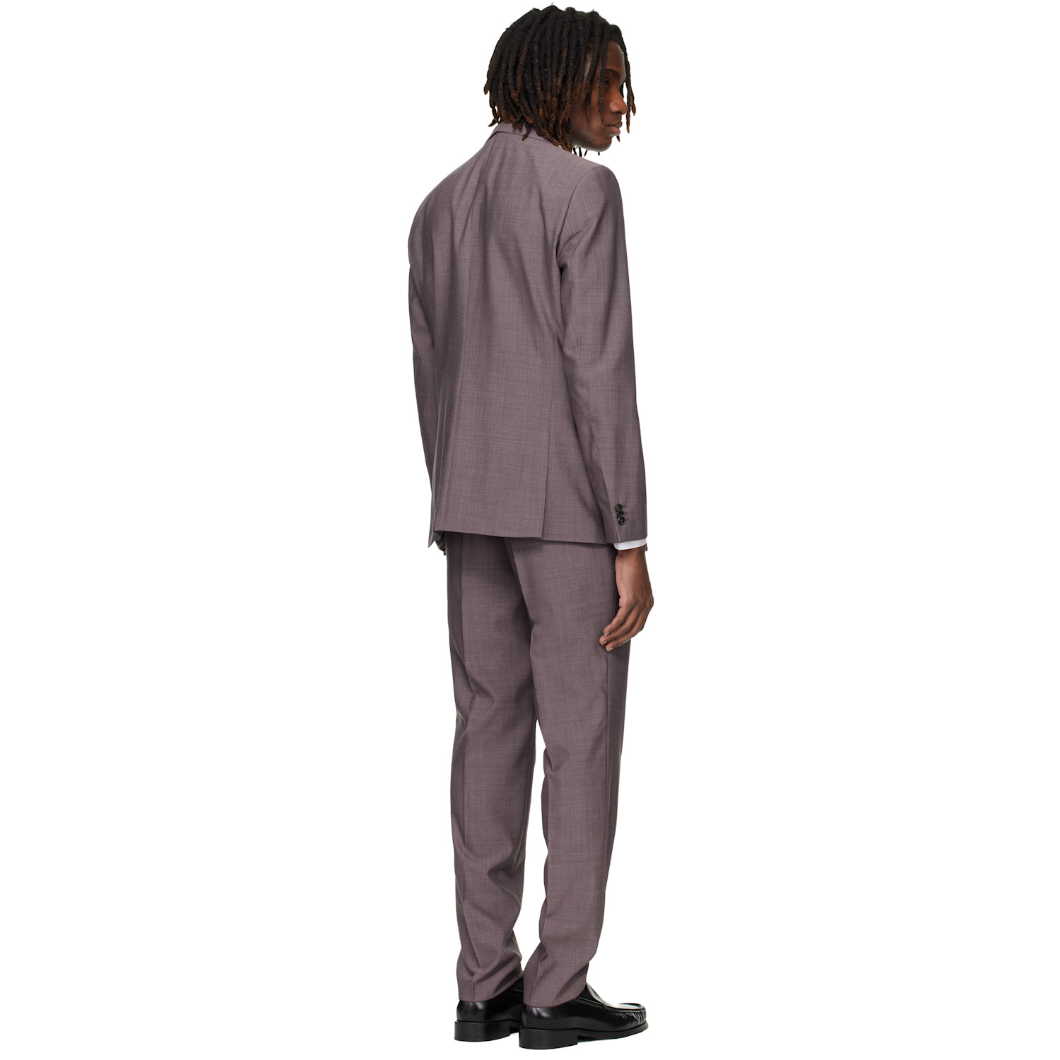  Hugo Purple Two-piece Extra-slim-fit Wool-blend Suit 