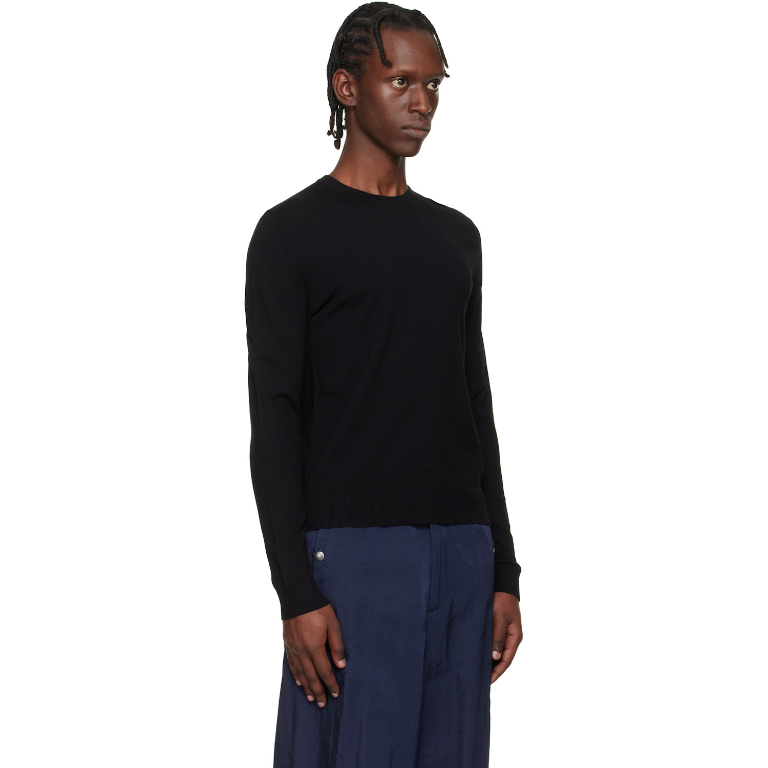  Hugo Black Regular-fit Crew Neckline Sweater 