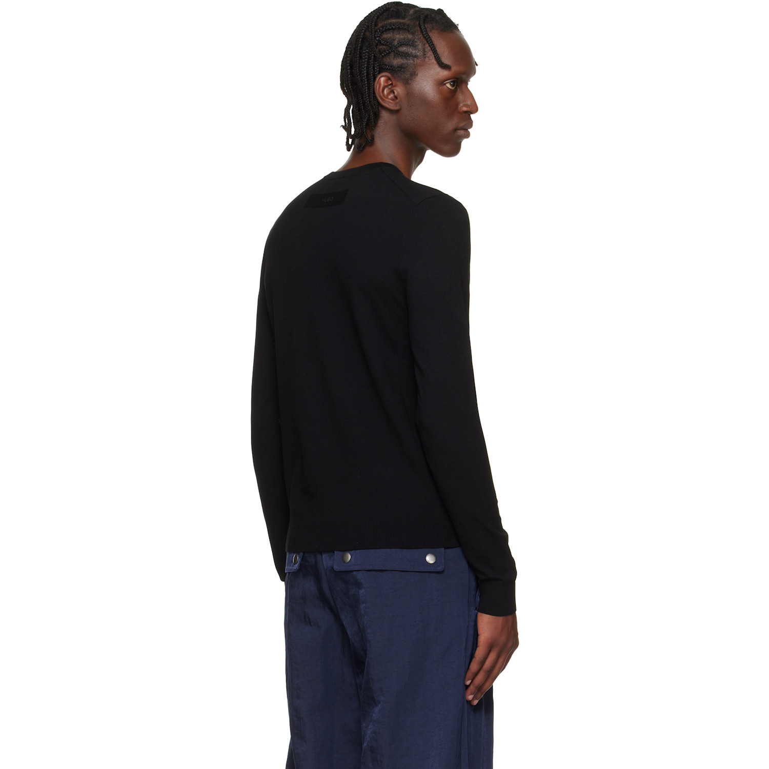  Hugo Black Regular-fit Crew Neckline Sweater 