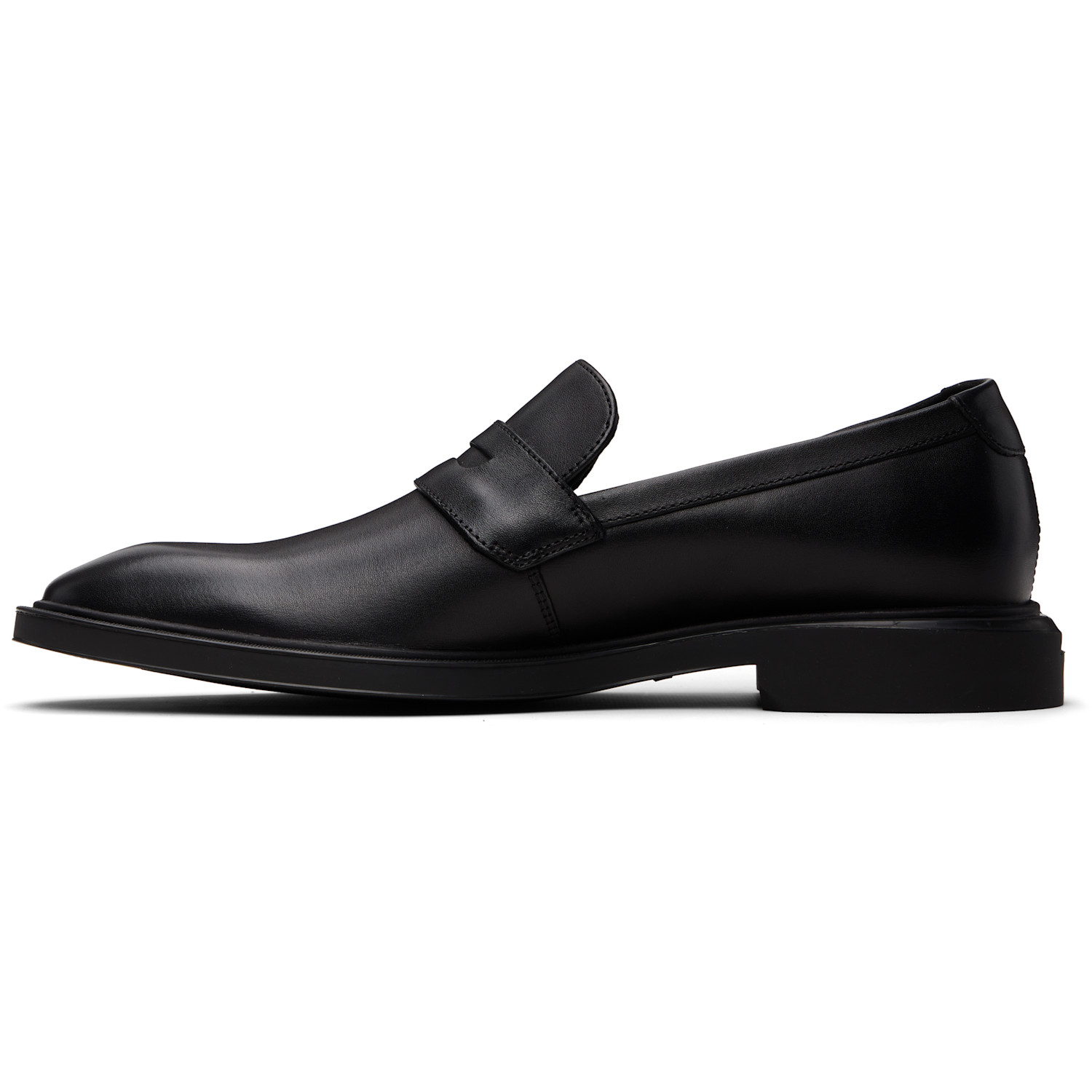  Hugo Black Penny Trim Loafers 