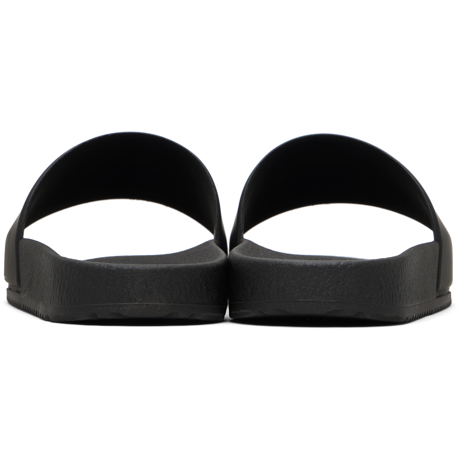  Hugo Black Logo Strap Pool Slides 