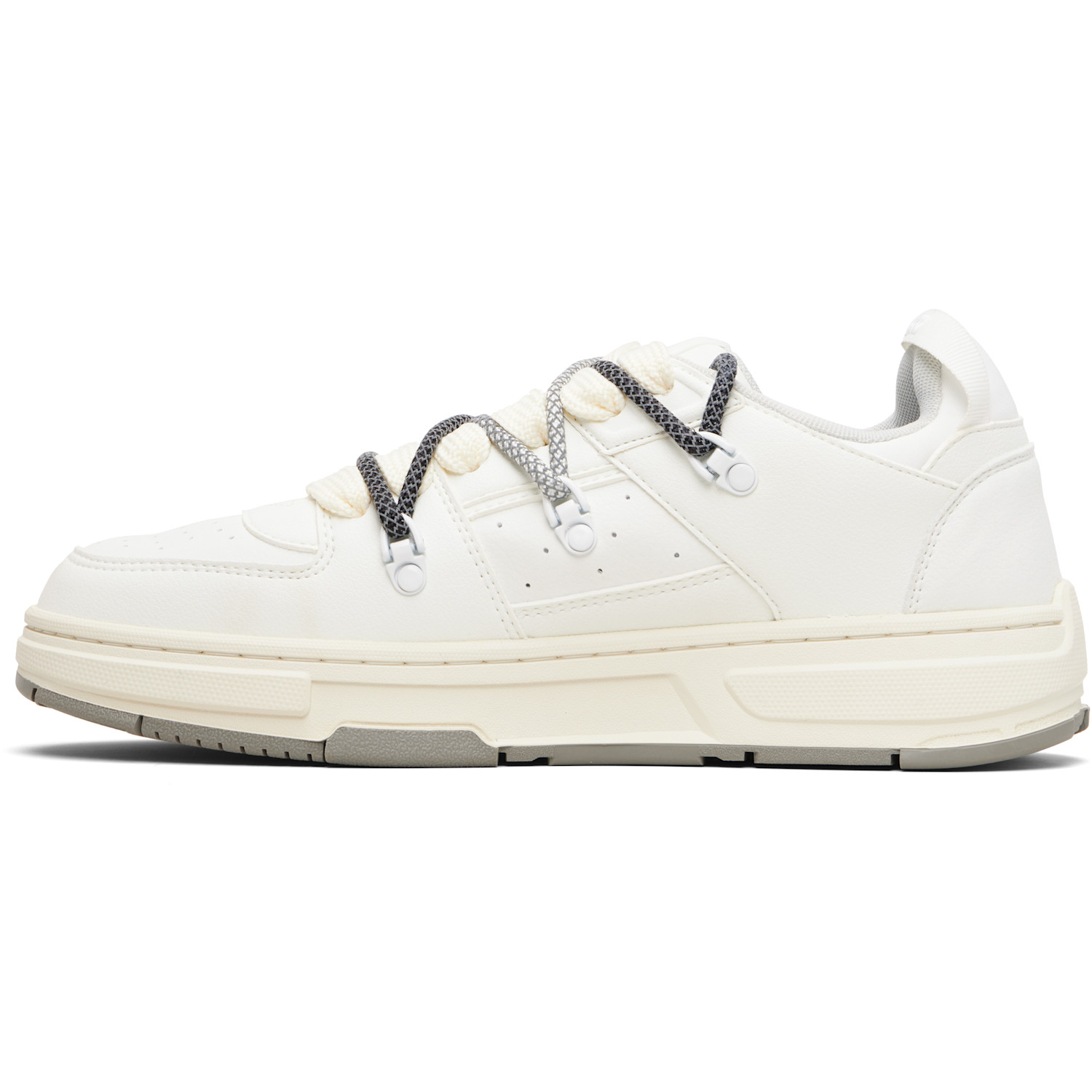  Hugo White Perforated Sneakers 