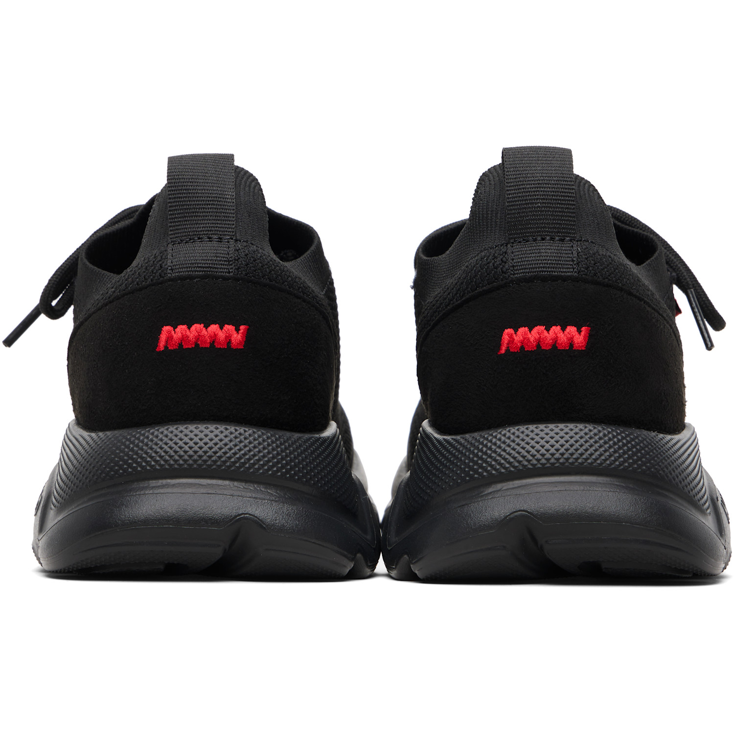  Hugo Black Logo Flag Sneakers 