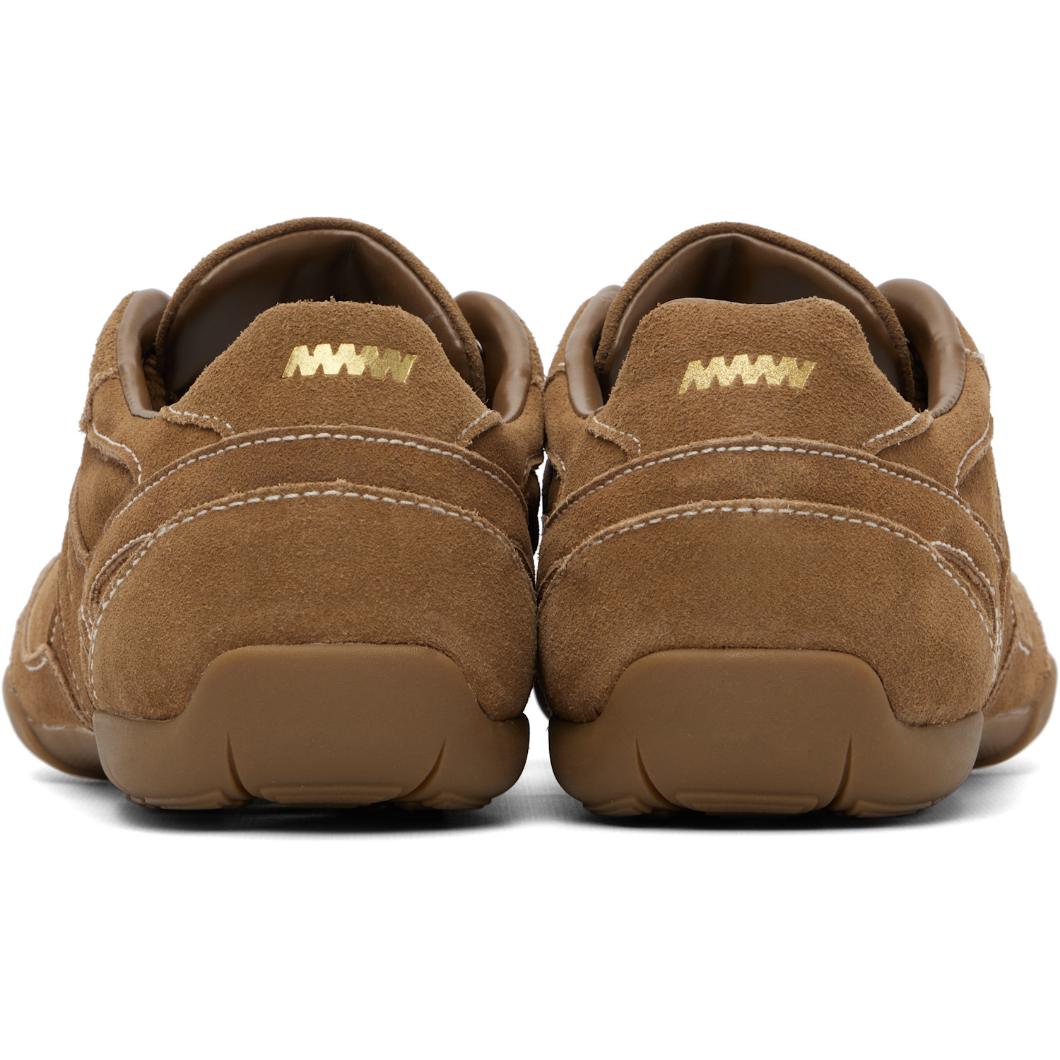  Hugo Brown Faux-suede Sneakers 